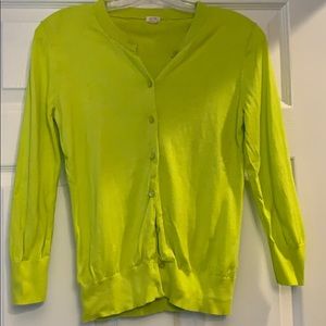 J crew cardigan